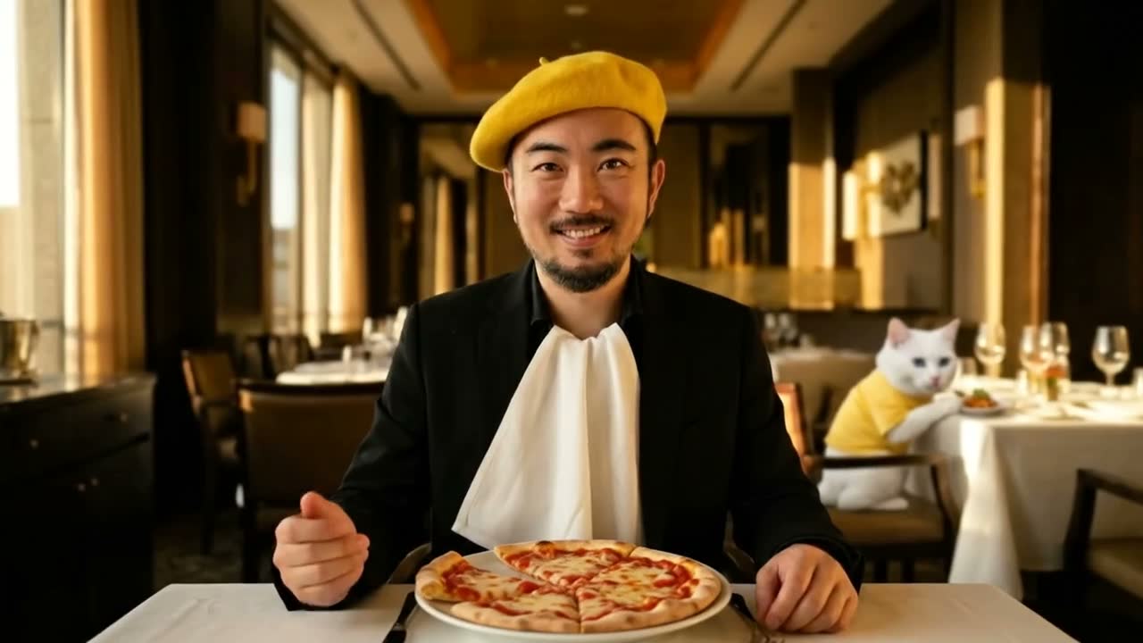 Edit: spaghetti to pizza