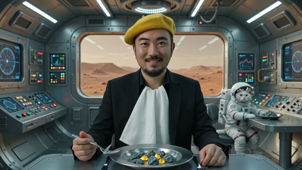 Edit: to Mars eating rocks