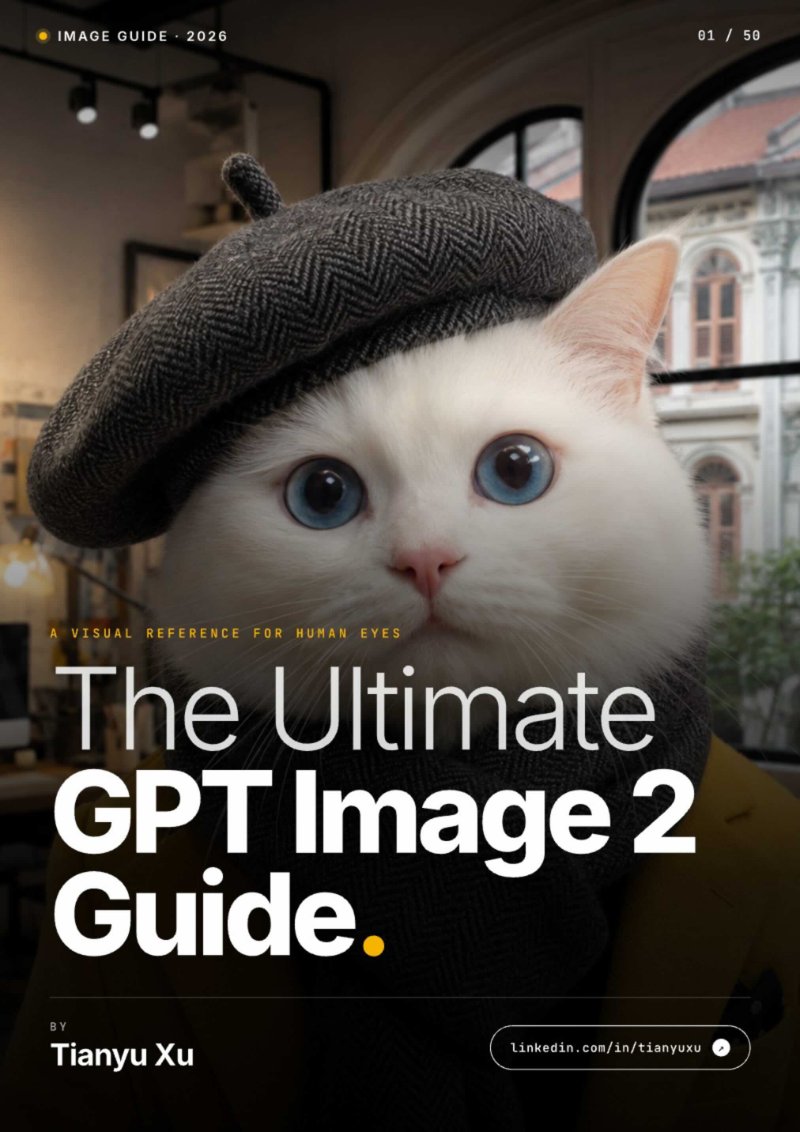 The Ultimate GPT Image 2 Guide by Tianyu Xu — cover